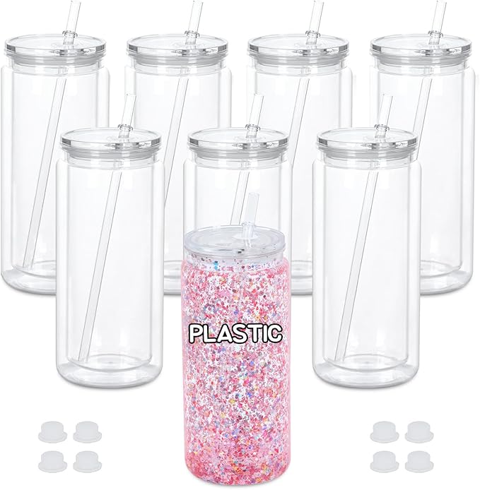 20oz Acrylic SnowGlobe Tumbler