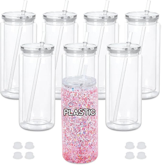 20oz Acrylic SnowGlobe Tumbler
