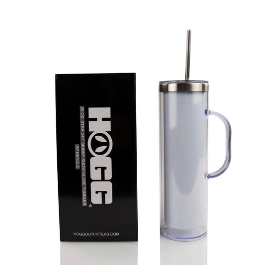 20oz HOGG SnowGlobe Tumbler with Handle